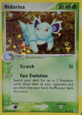 2004 EX: FireRed & LeafGreen #040/112 Reverse Holo