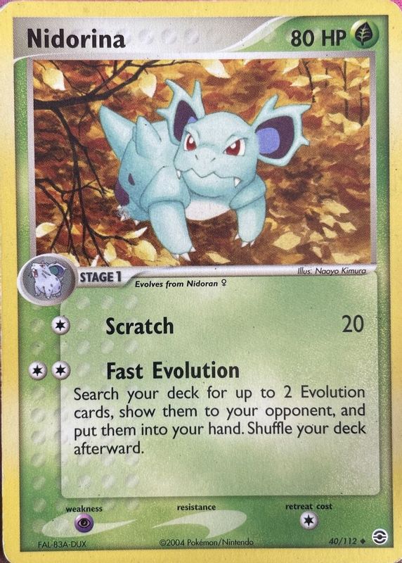 2004 EX: FireRed & LeafGreen #040/112 Base