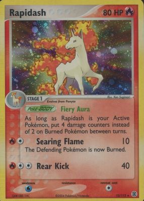 Rapidash 1997 Japanese Topsun #078 Blue Back PSA 9 Price Guide 