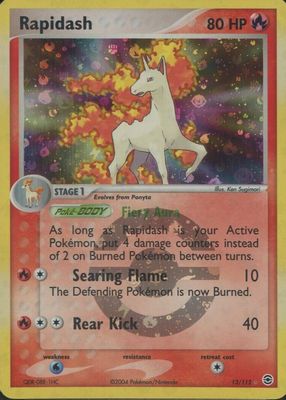 2004 EX: FireRed & LeafGreen #013/112 Reverse Holo