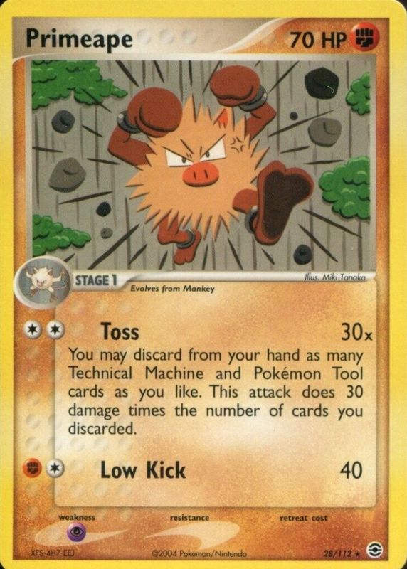 2004 EX: FireRed & LeafGreen #028/112 Base