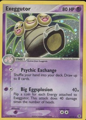 2004 EX: FireRed & LeafGreen #005/112 Holo