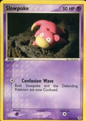 Slowpoke 2002 Japanese McDonald's e Minimum Pack #014 Holo
