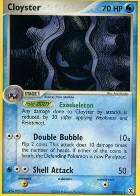 Cloyster 2004 Japanese EX: Flight of Legends #031/082 1st