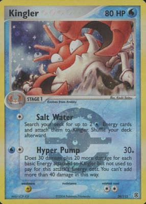 2004 EX: FireRed & LeafGreen #026/112 Reverse Holo