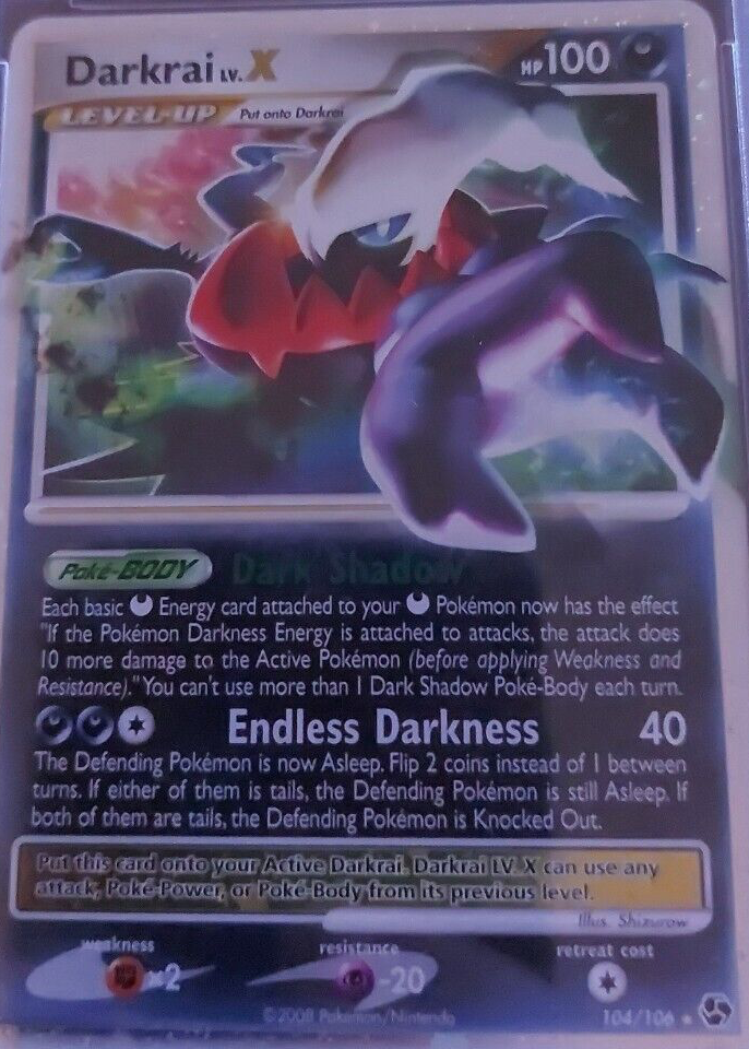 Darkrai LV.X Pokemon Cards Price Guide - Sports Card Investor