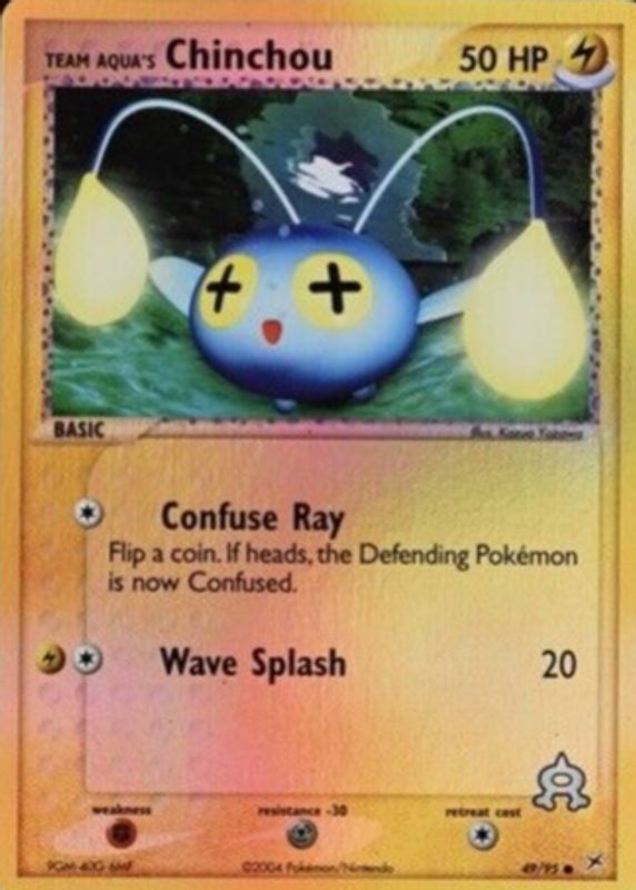 2004 EX: Team Magma vs Team Aqua #49/95 Reverse Holo