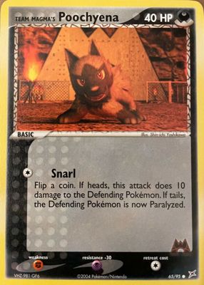 2004 EX: Team Magma vs Team Aqua #65/95 Base