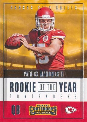 2017 Contenders #RY-3 Rookie of the Year Contenders