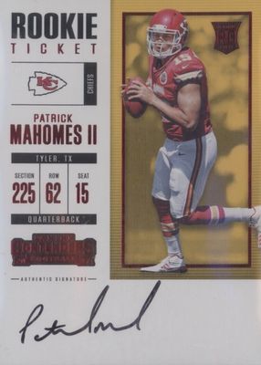 2017 Contenders #303 Rookie Ticket Auto - Red Zone Ticket