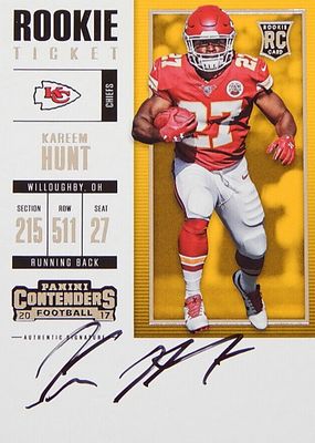 2017 Contenders #317 Rookie Ticket Auto