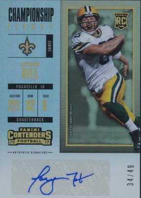 2017 Contenders #249 Rookie Ticket Auto - Championship Ticket (/49)