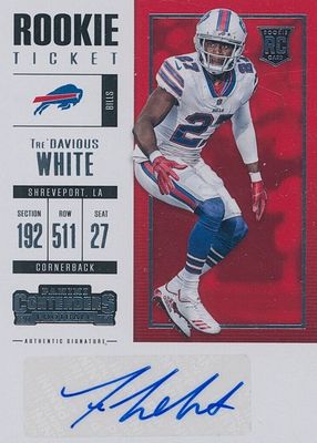2017 Contenders #129 Rookie Ticket Auto