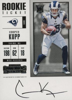 2017 Contenders #334 Rookie Ticket Auto