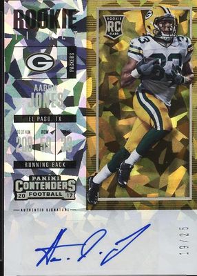 2017 Contenders #139 Rookie Ticket Auto - Cracked Ice Ticket /25