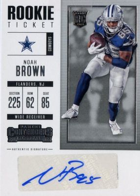 2017 Contenders #148 Rookie Ticket Auto