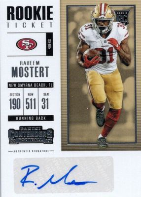 2017 Contenders #297 Rookie Ticket Auto