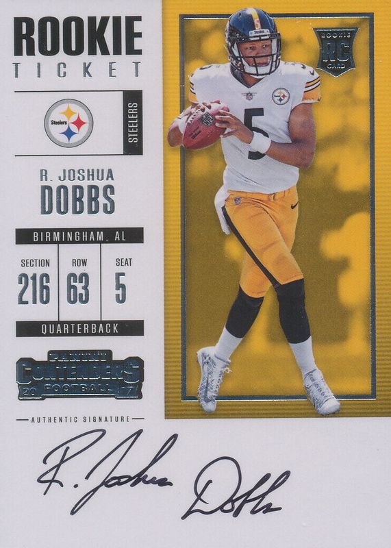 2017 Contenders #306 Rookie Ticket Auto