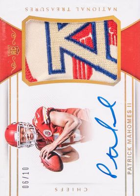 2017 National Treasures #161 Rookie Patch Auto - Holo Gold /10