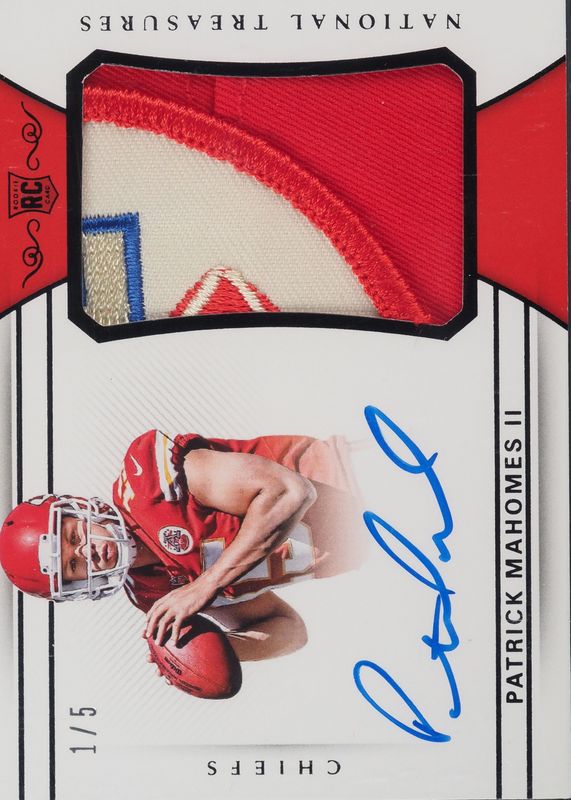 2 Packs 2017 Score Football Trading Cards - Look For Patrick Mahomes, McCaffrey Rookies