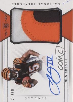 2017 National Treasures #173 Rookie Patch Auto /99