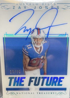 2017 National Treasures #F-ZJS The Future Signatures /25