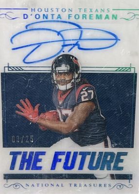 2017 National Treasures #F-DFM The Future Signatures /25