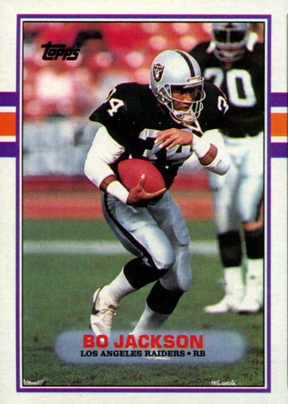 Bo Jackson 1989 Topps #269 Base PSA 9