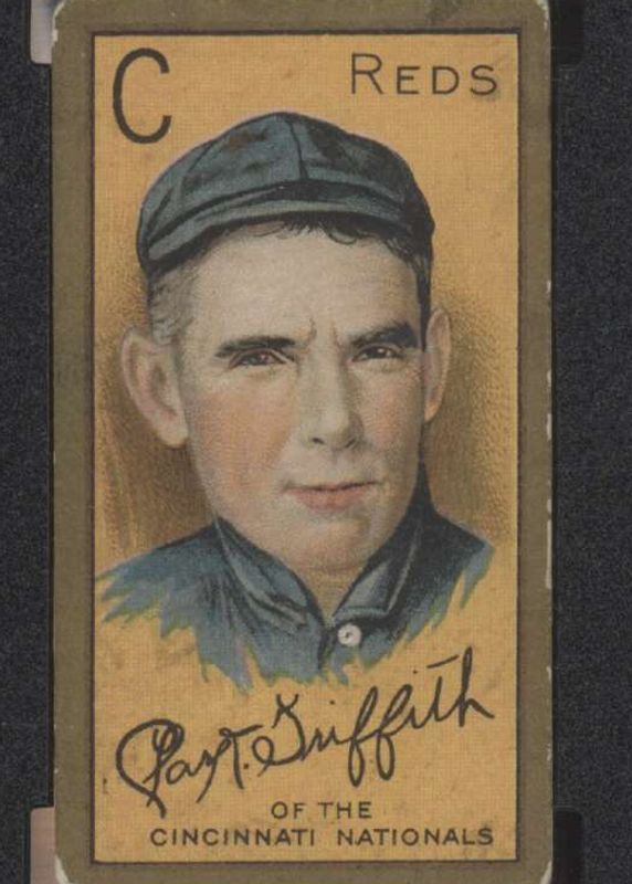 Clark Griffith 1911 T205 Gold Border Base Rookie PSA 8.5