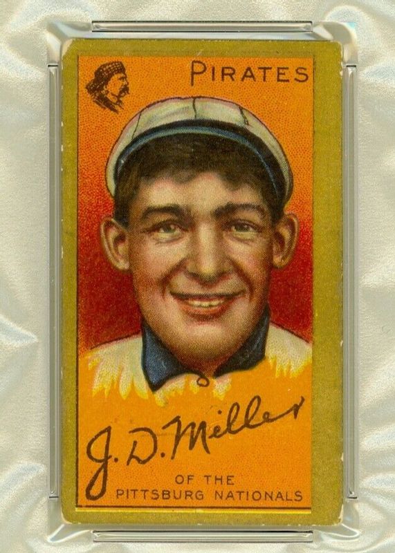 Dots Miller 1911 T205 Gold Border Base Rookie PSA 3.5