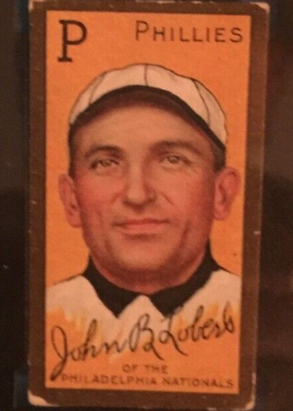 Hans Lobert 1911 T205 Gold Border Base Rookie BVG 1