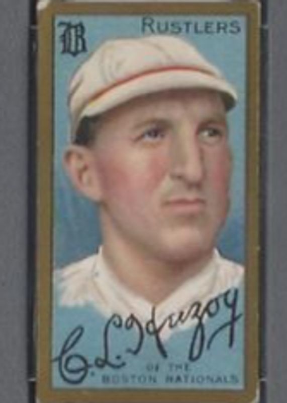 Buck Herzog 1911 T205 Gold Border Base Rookie SGC 2