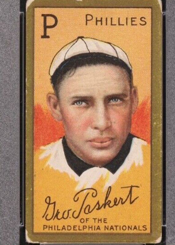 Dode Paskert 1911 T205 Gold Border Base Rookie PSA 8.5