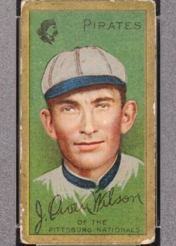 Chief Wilson 1911 T205 Gold Border Base Rookie SGC 5