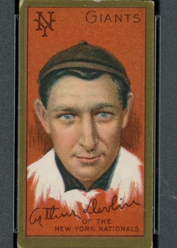 Arthur Devlin 1911 T205 Gold Border Base Rookie PSA 8.5