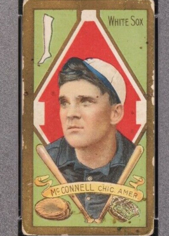 Amby McConnell 1911 T205 Gold Border Base Rookie SGC 3.5