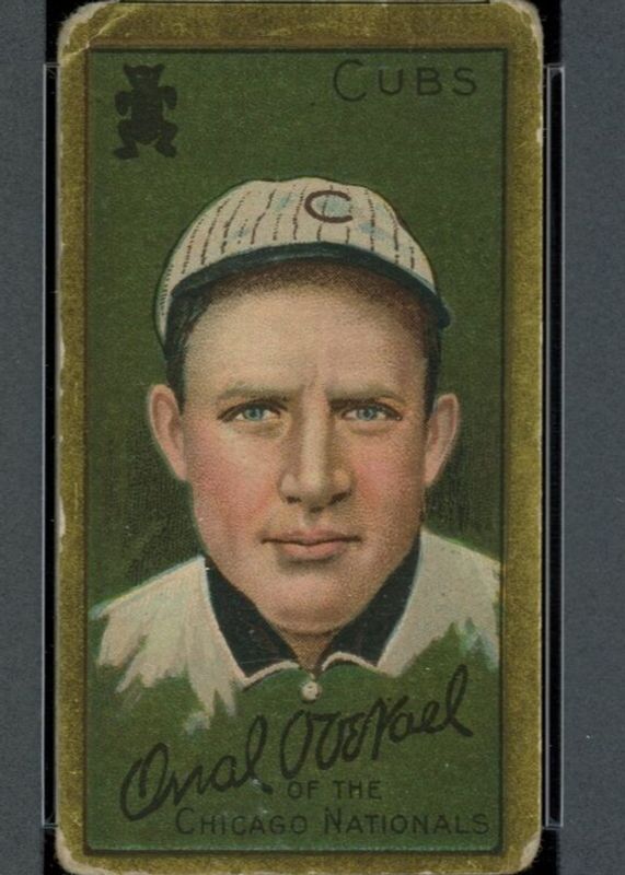 Orval Overall 1911 T205 Gold Border Base Rookie BVG 6.5