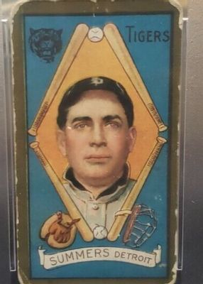 1911 T205 Gold Border Base