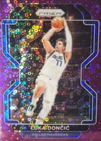 Luka Doncic 2021 Prizm #223 Fast Break Purple /75 Price