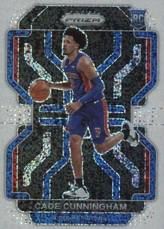 Cade Cunningham 2021 Prizm #282 White Sparkle /(SSP) Rookie BGS 10 PRISTINE