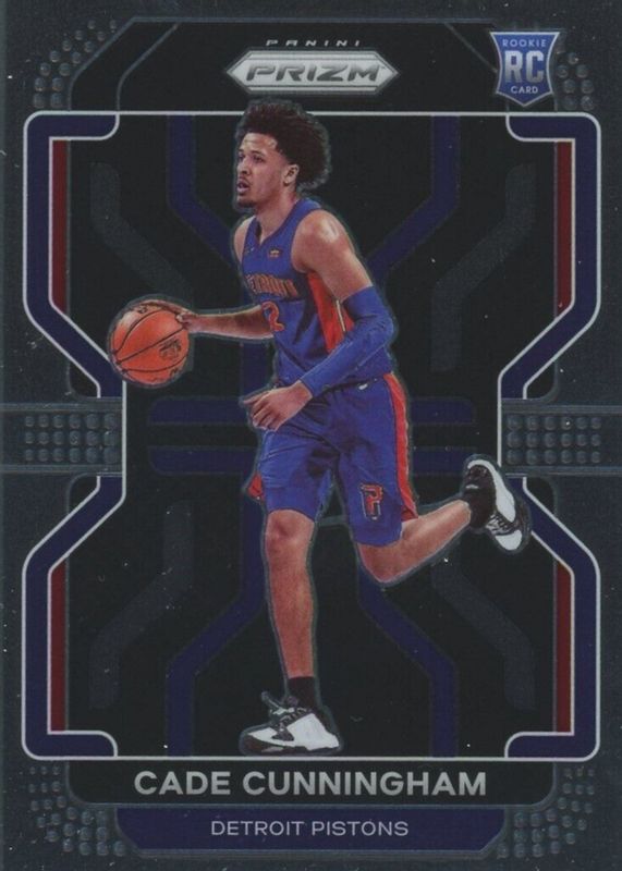 Cade Cunningham 2021 Prizm #282 Base Rookie PSA 9