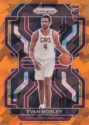Evan Mobley 2021 Mosaic #263 NBA Debut - Blue /99 Price