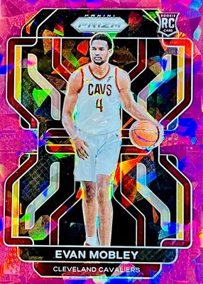 Evan Mobley Mosaic NBA Debut blue 99シリ Evan Mobley 2021 Mosaic #263 NBA Debut - Blue /99 Price