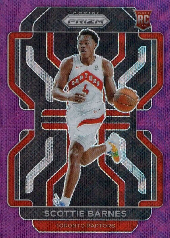  2021-22 Panini Prizm #320 Scottie Barnes Toronto