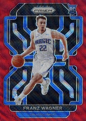 Franz Wagner 2021 National Treasures #129 Rookie Patch Auto - NBA 