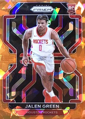 2021 Prizm #306 Orange Ice