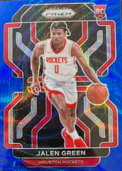 Jalen Green 2021 Prizm #306 Blue Wave Price Guide - Sports
