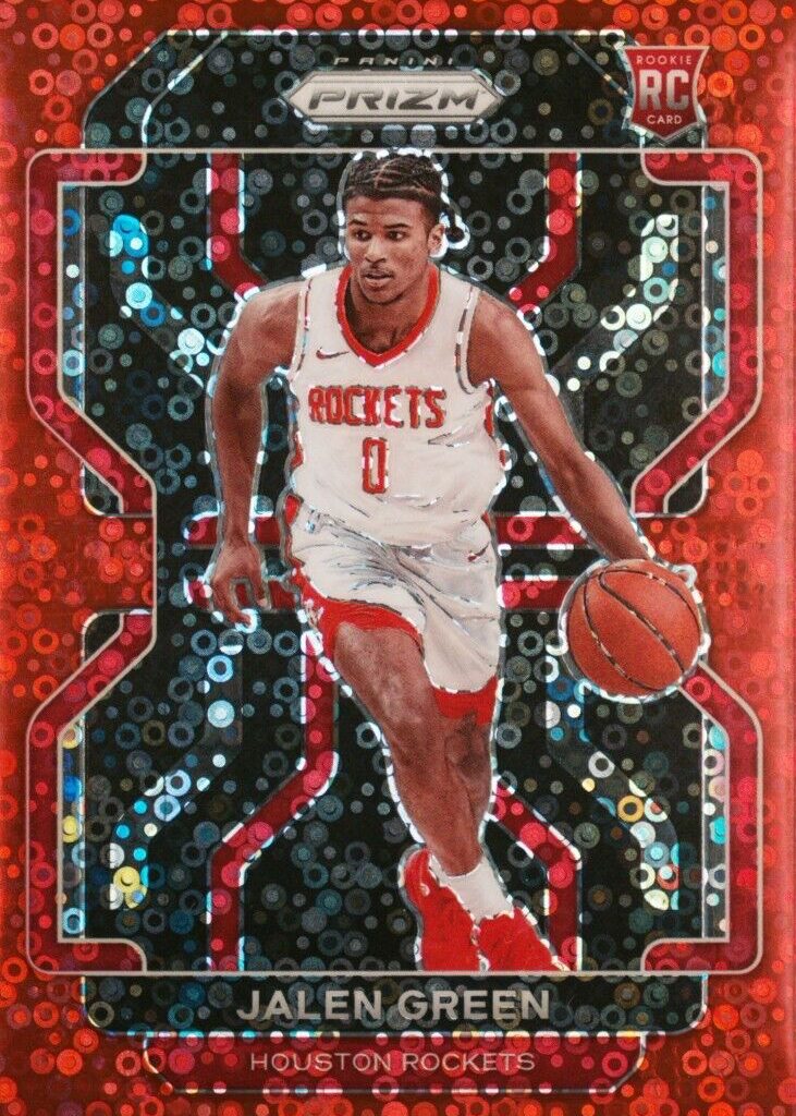 Jalen Green 2021 Prizm #306 Fast Break Red /100 Price Guide 