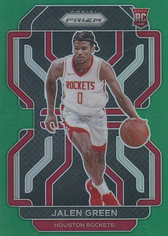 Jalen Green 2021 Prizm #306 Green Rookie PSA 10