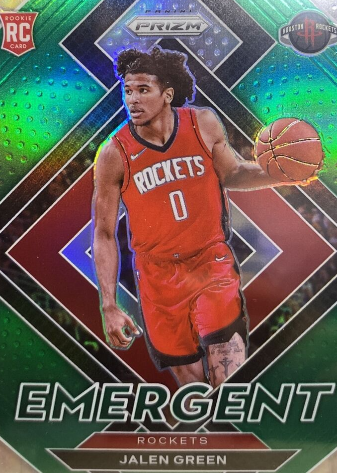 希少！Jalen Green RC 2021-22 Panini NBA Hoops - Rookies Jalen Green #218 (RC) for